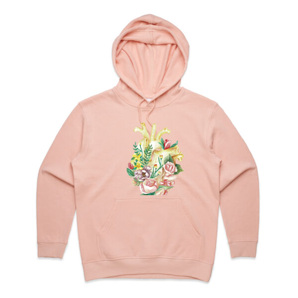 The Heart & Flow of Motherhood - Womens Premium Hood Thumbnail